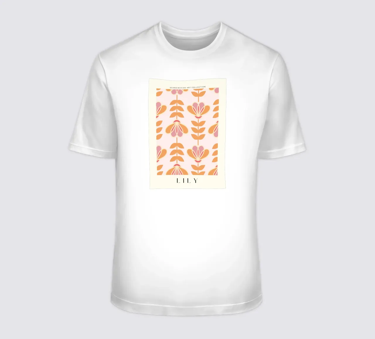 Lily - Calore floreale nordico t-shirt da Studio Mooodz