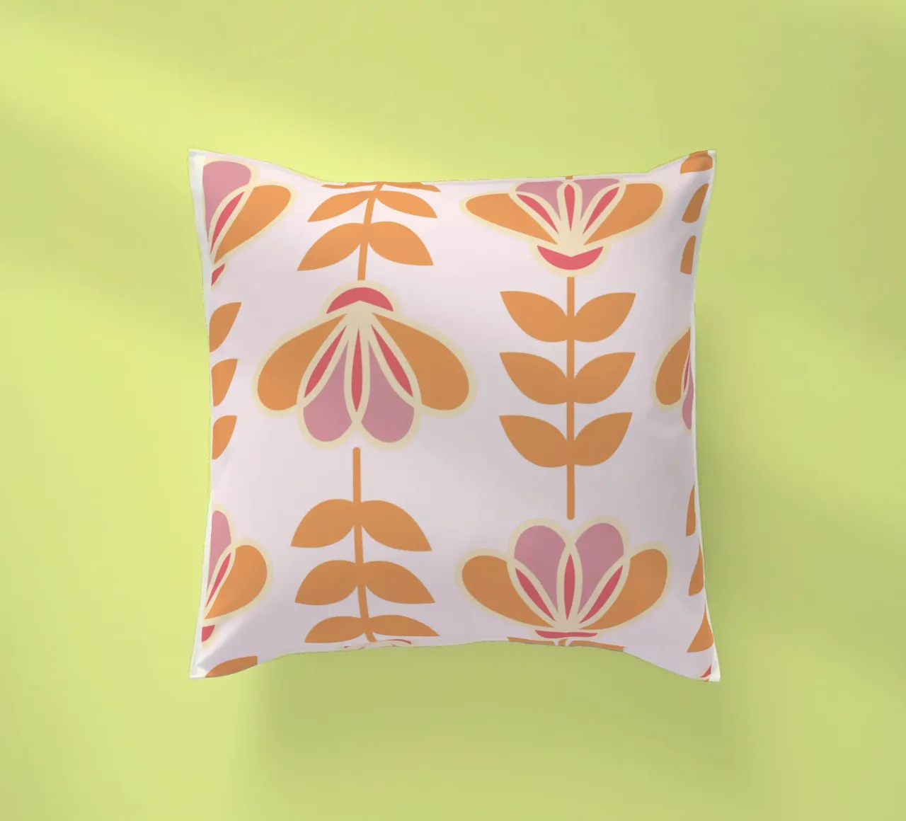 Lily - Calore floreale nordico cuscino da Studio Mooodz