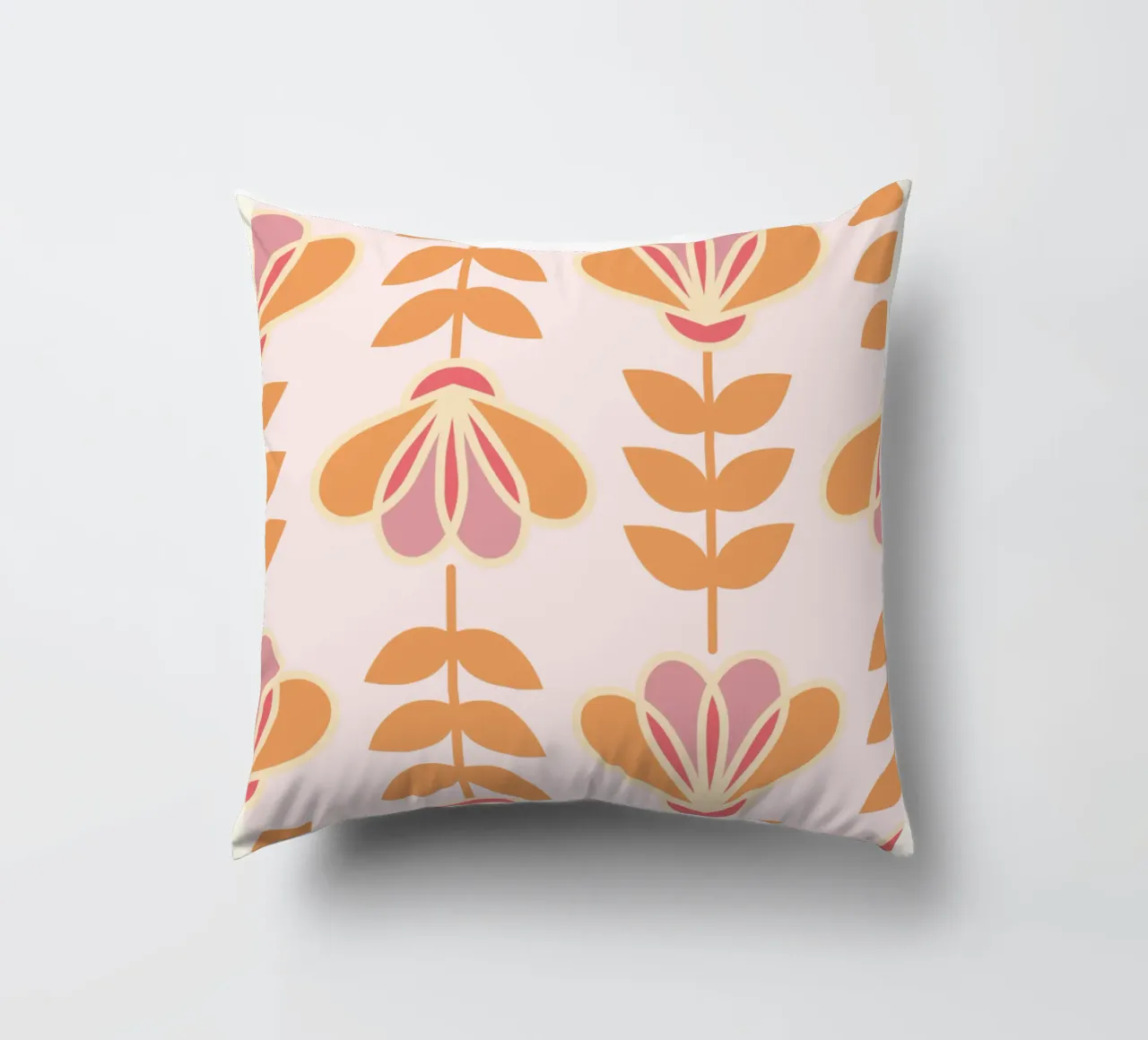 Lily - Calore floreale nordico cuscino da Studio Mooodz