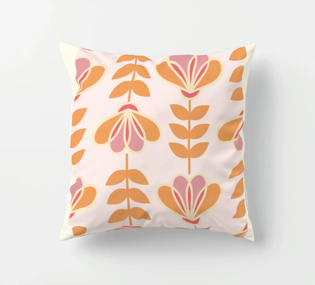 Lily - Calore floreale nordico cuscino da Studio Mooodz