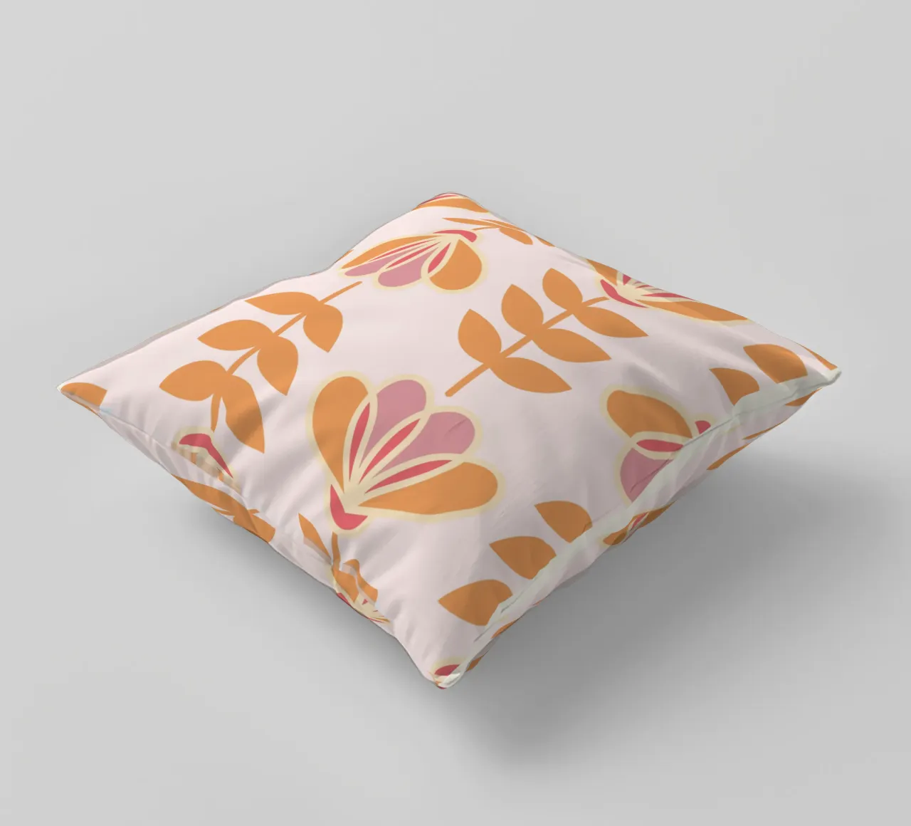 Lily - Calore floreale nordico cuscino da Studio Mooodz