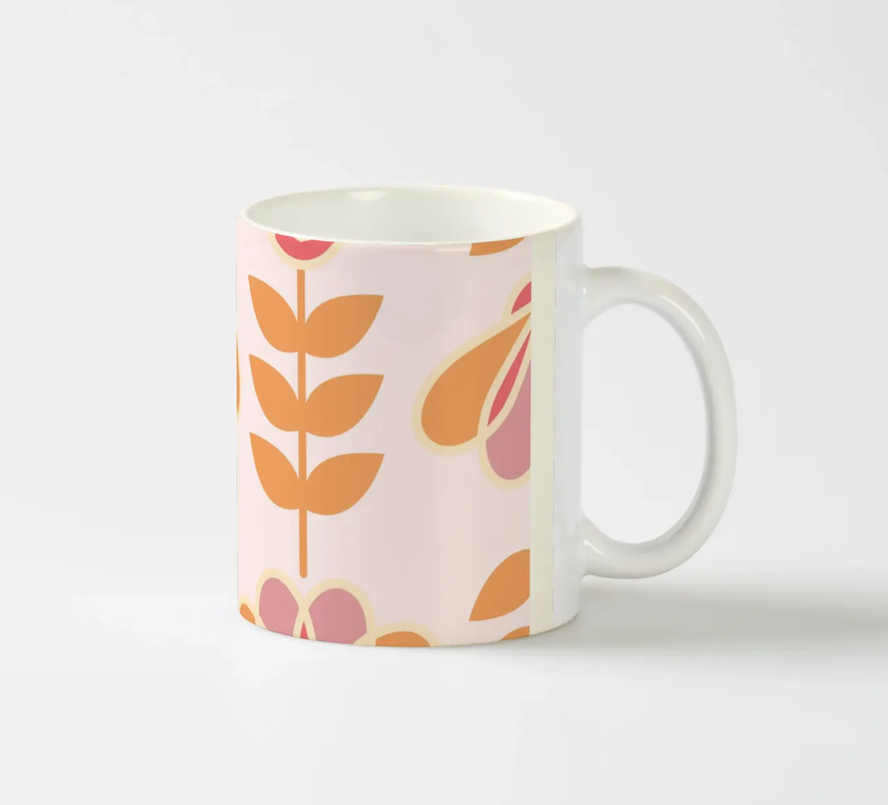 Lily - Calore floreale nordico tazza in ceramica da Studio Mooodz