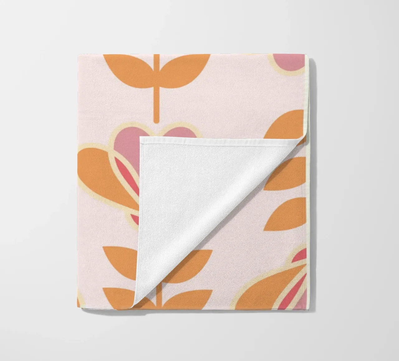 Lily - Calore floreale nordico telo mare da Studio Mooodz