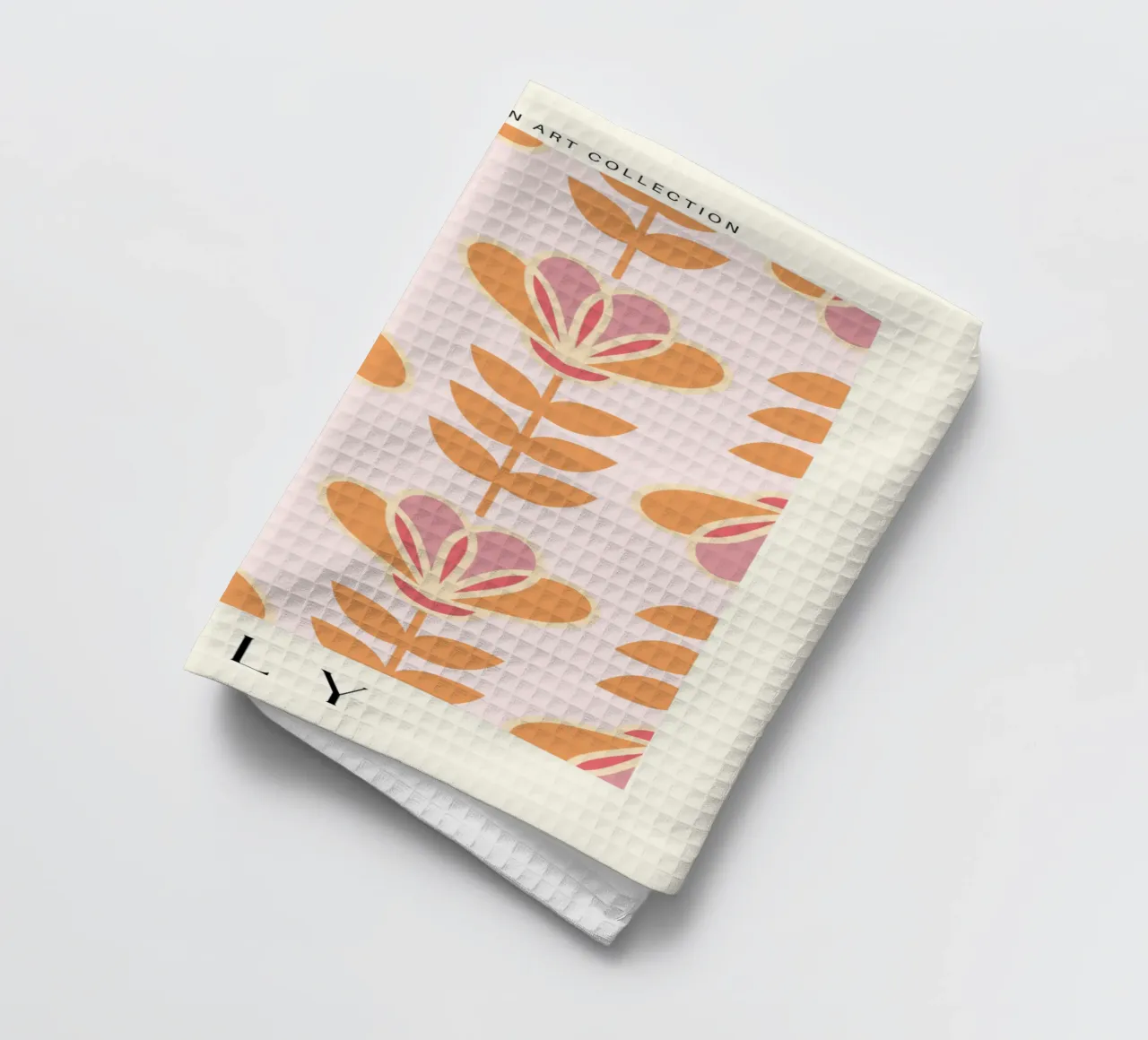 Lily - Calore floreale nordico canovaccio da cucina da Studio Mooodz