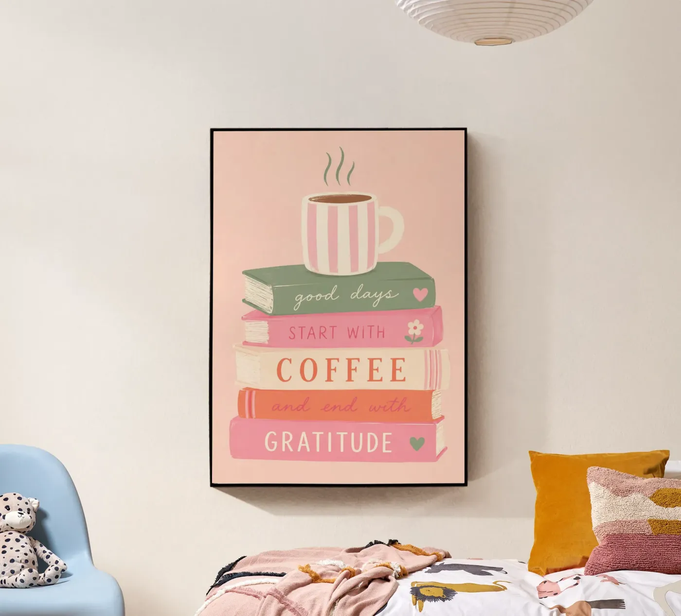 Kaffee & Dankbarkeit Acryl-Glas von ARTEVO