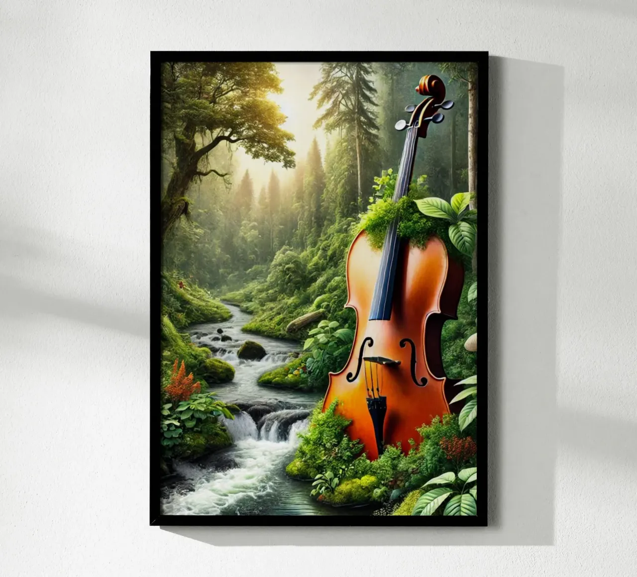 Violoncello naturale poster da SwenIA design