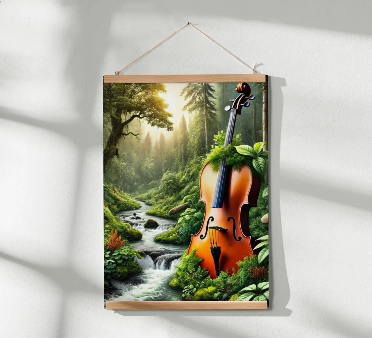 Violoncello naturale poster da SwenIA design