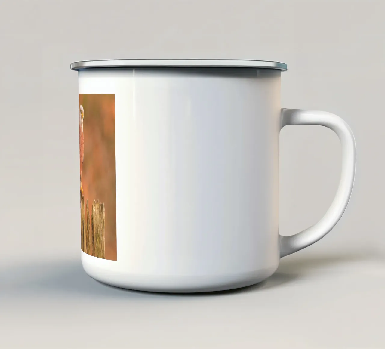 Gheppio comune tazza in smalto da Dave Hare Photography