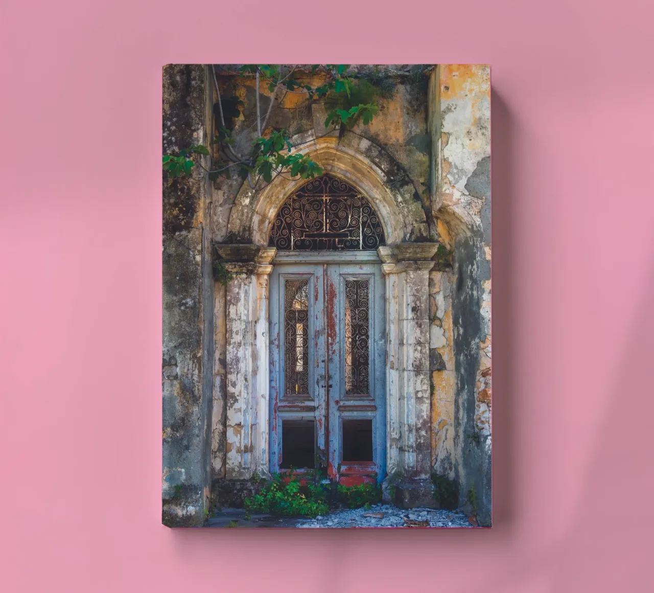 Kirchentür Notizbuch von Dave Hare Photography