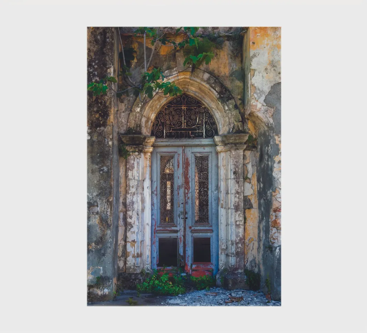 Kirchentür Notizbuch von Dave Hare Photography