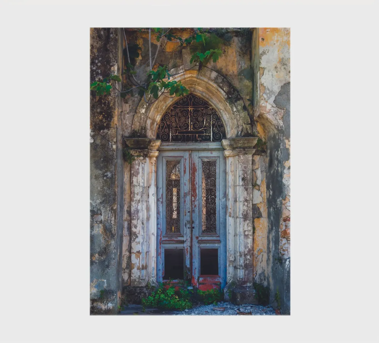 Kirchentür Notizbuch von Dave Hare Photography