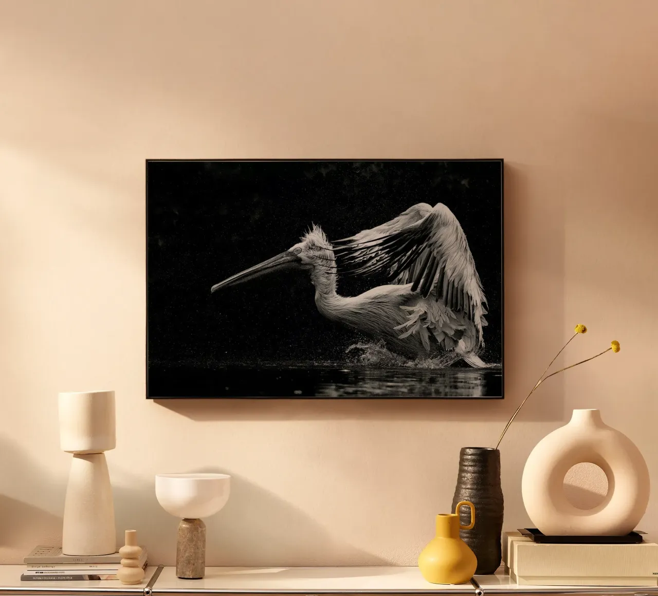 Folded Wings - C.S. Tjandra plexiglass da Pictufy