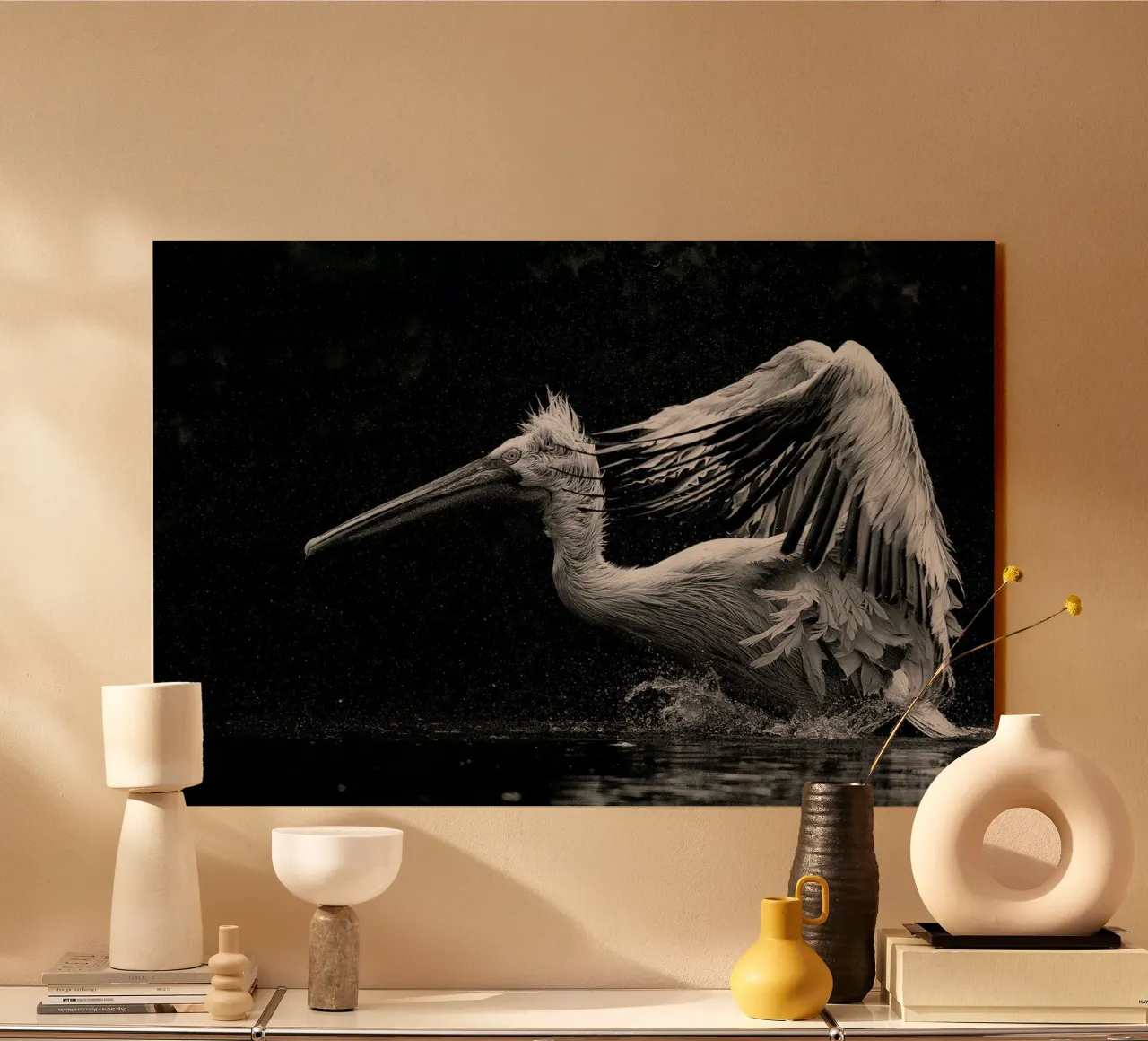 Folded Wings - C.S. Tjandra plexiglass da Pictufy