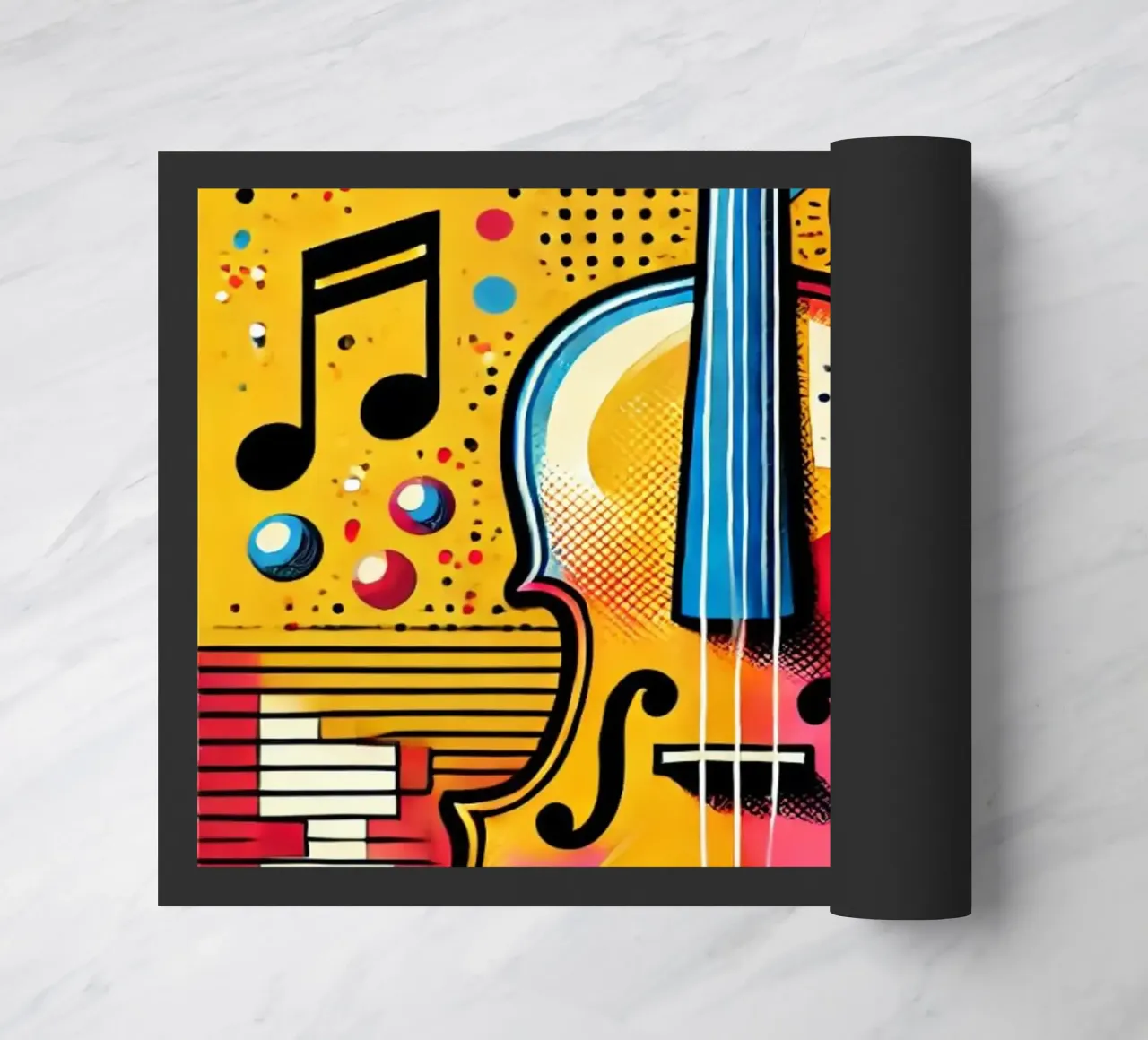 Violoncello pop zerbino da SwenIA design