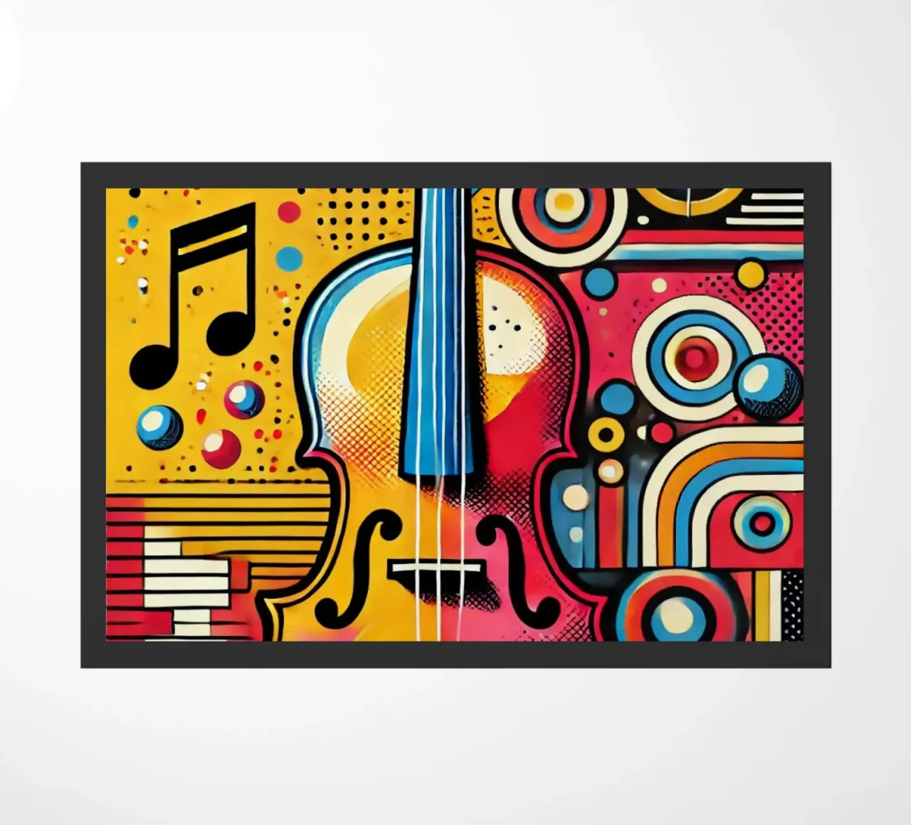Violoncello pop zerbino da SwenIA design