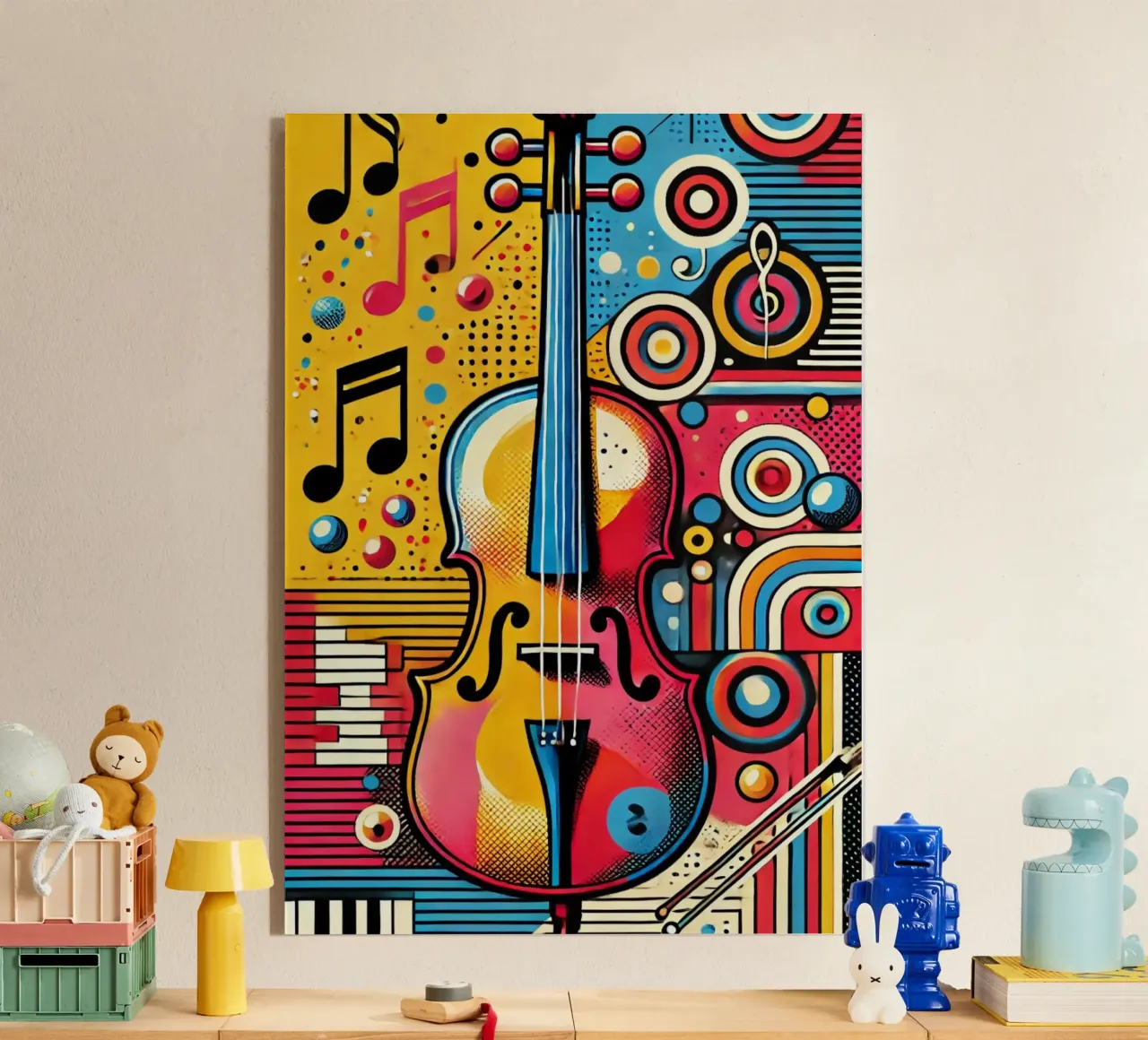 Violoncello pop plexiglass da SwenIA design
