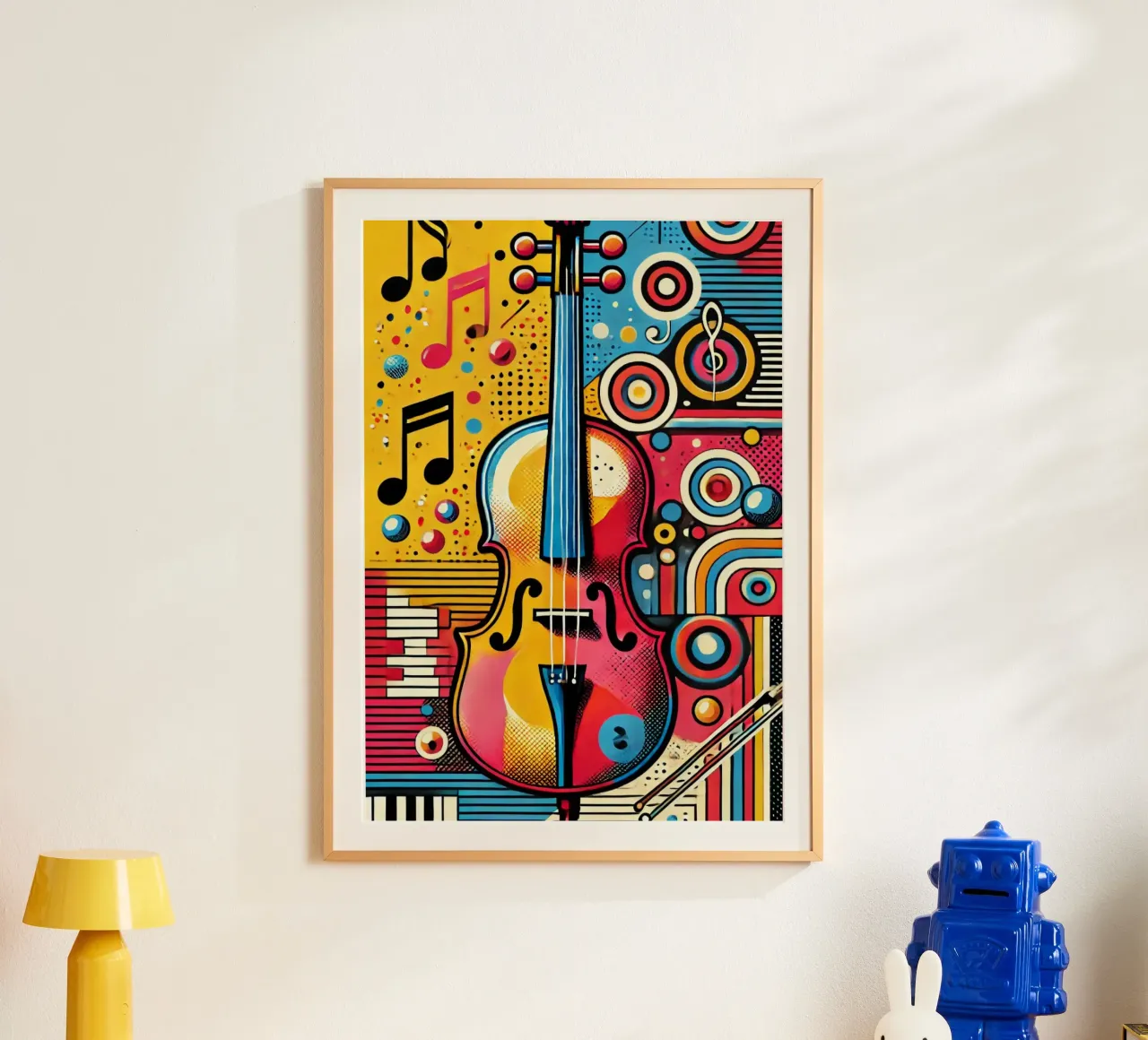 Violoncello pop carta hahnemühle da SwenIA design