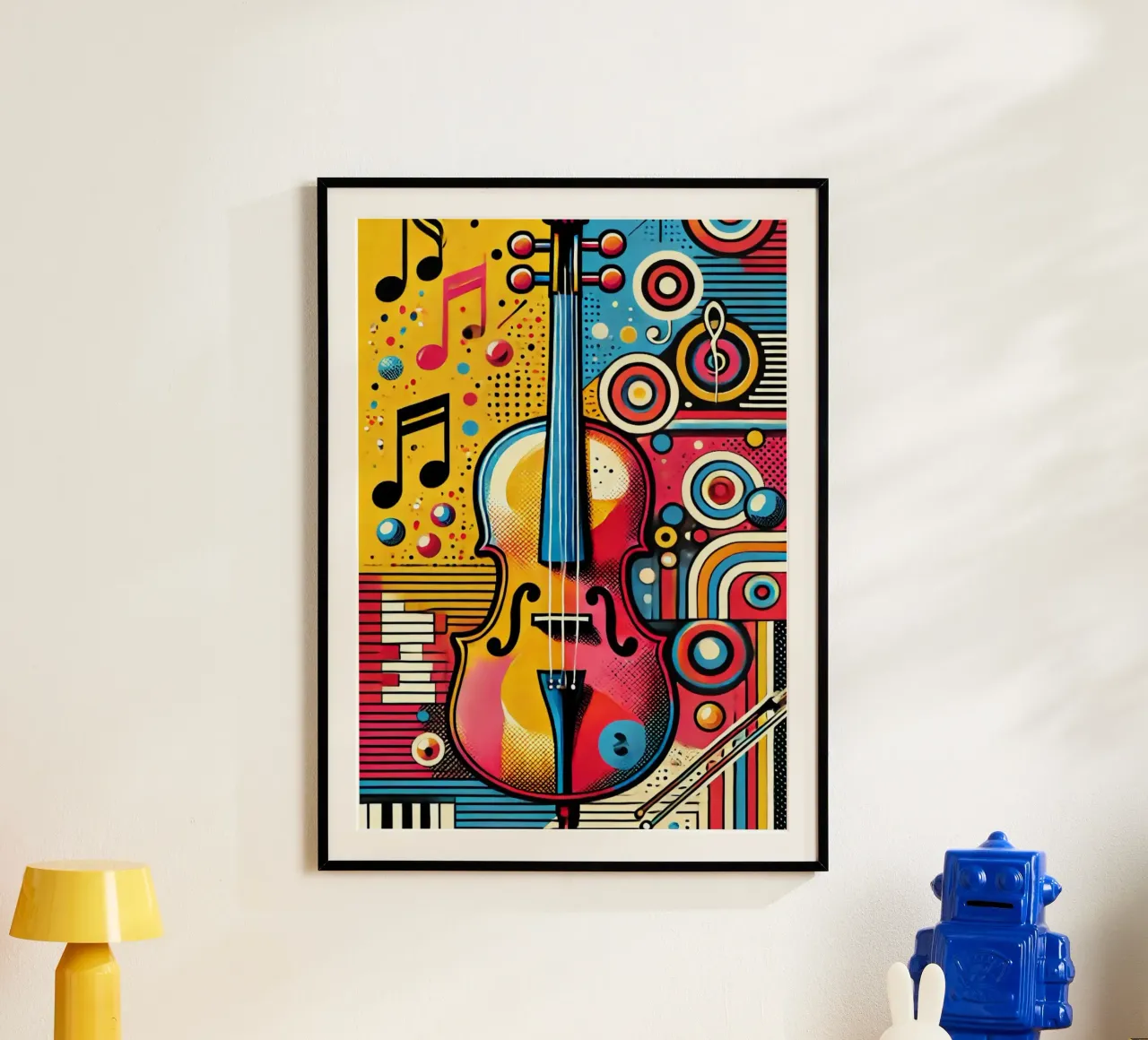 Violoncello pop carta hahnemühle da SwenIA design