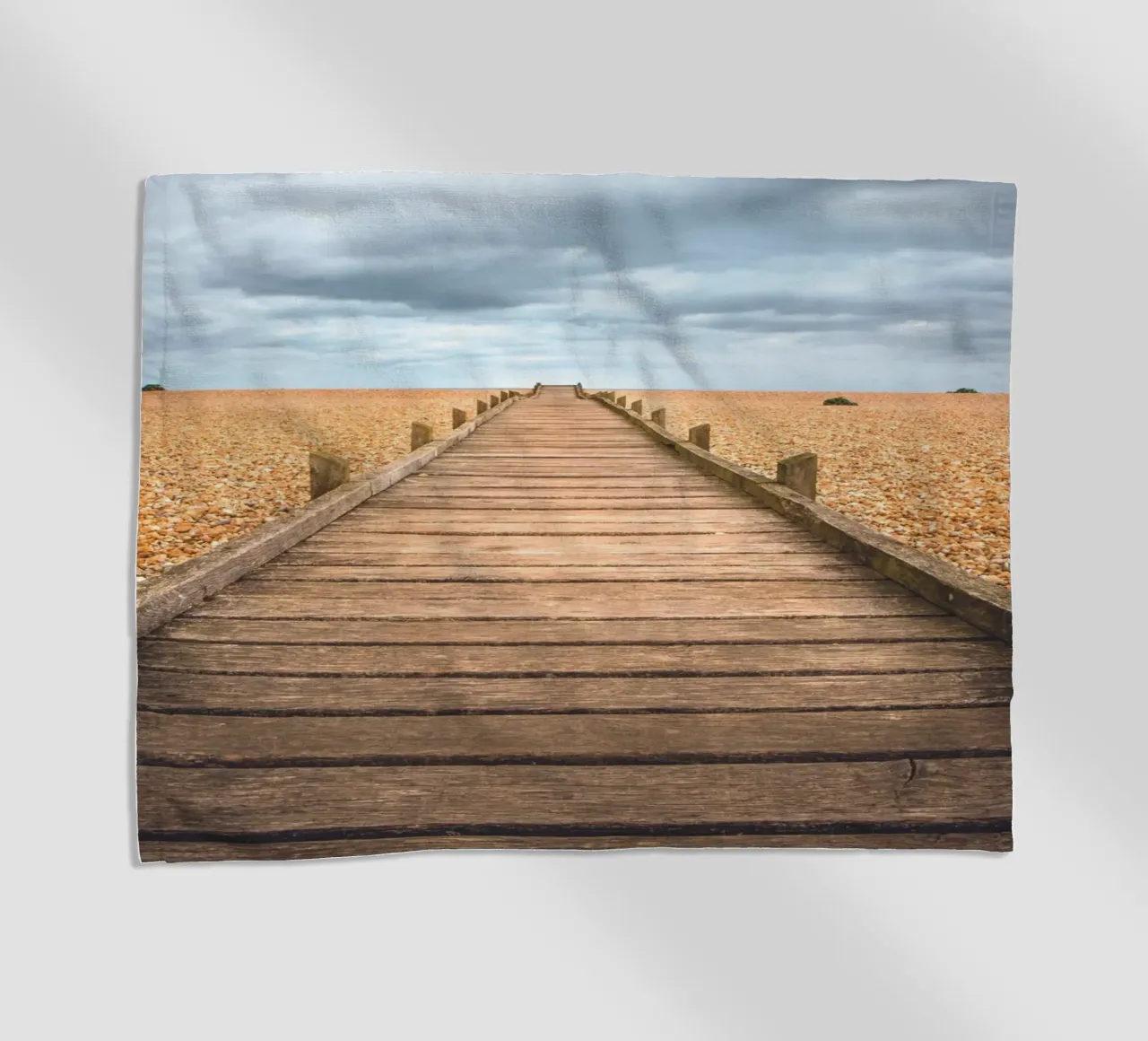 Passerella in legno telo mare da Dave Hare Photography