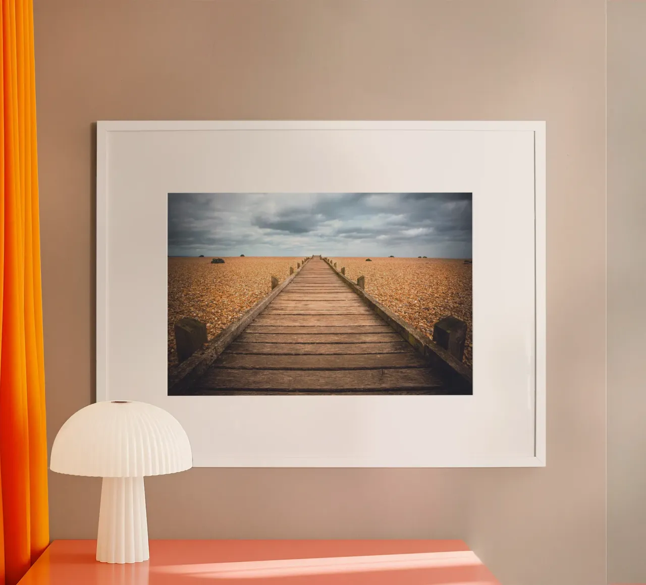 Passerella in legno carta hahnemühle da Dave Hare Photography