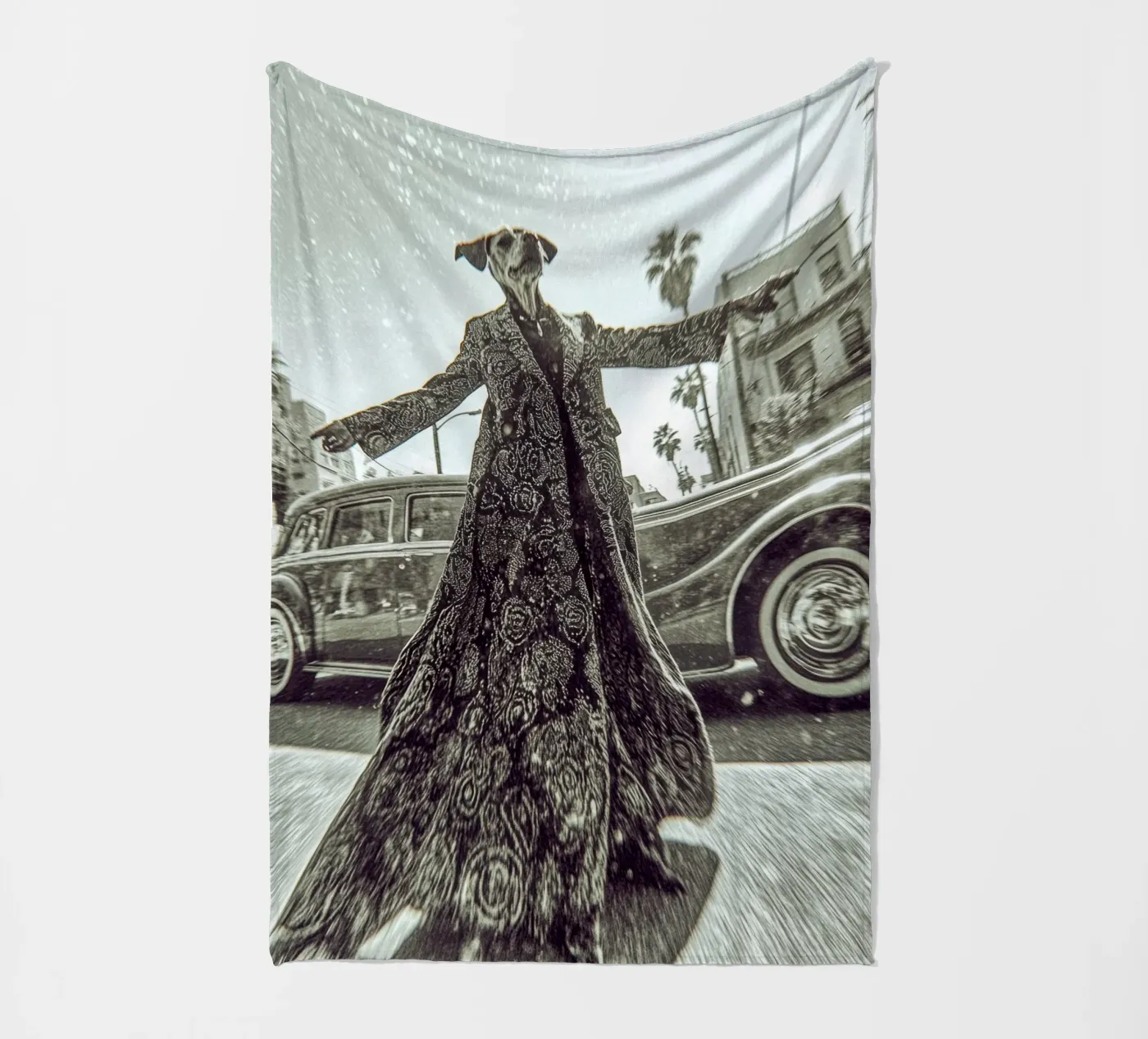 Sam fleece blanket by Affiches Chien Originales – Dogland