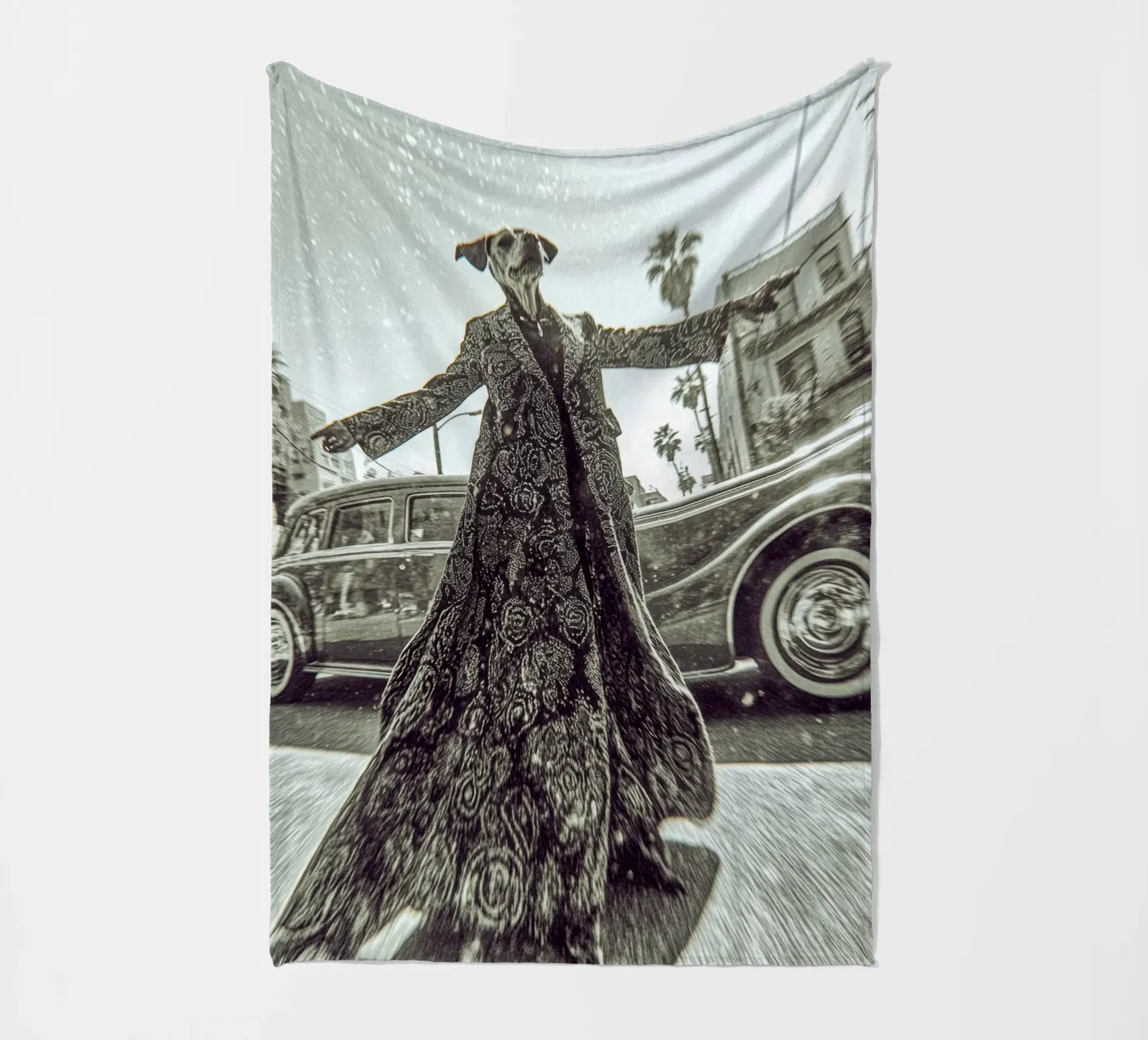 Sam coperta in pile da Affiches Chien Originales – Dogland