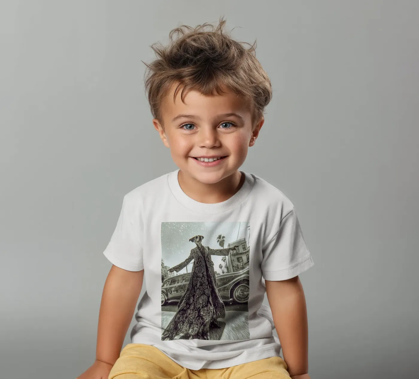 Sam kinder t-shirt van Affiches Chien Originales – Dogland