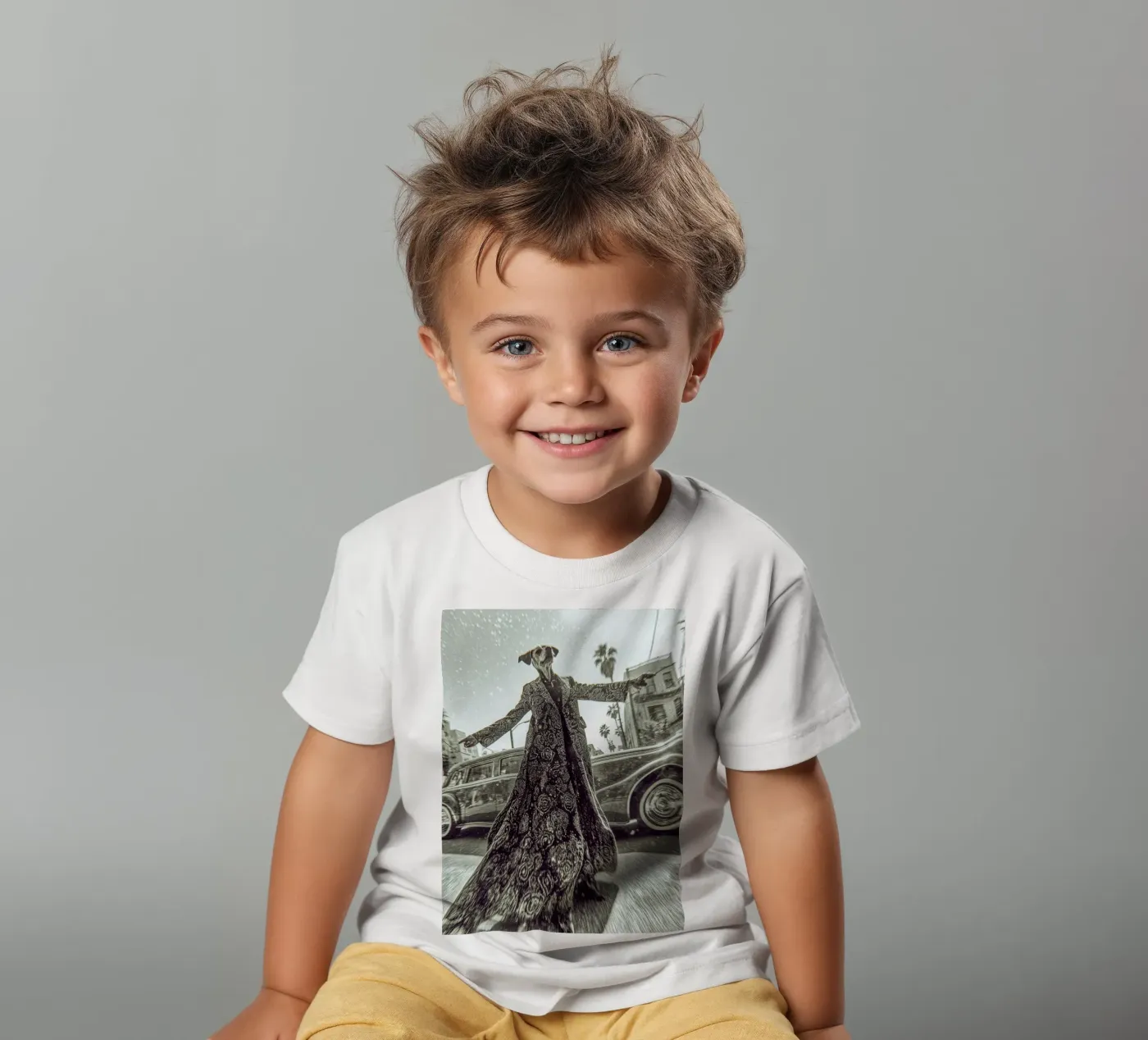 Sam kinder t-shirt van Affiches Chien Originales – Dogland