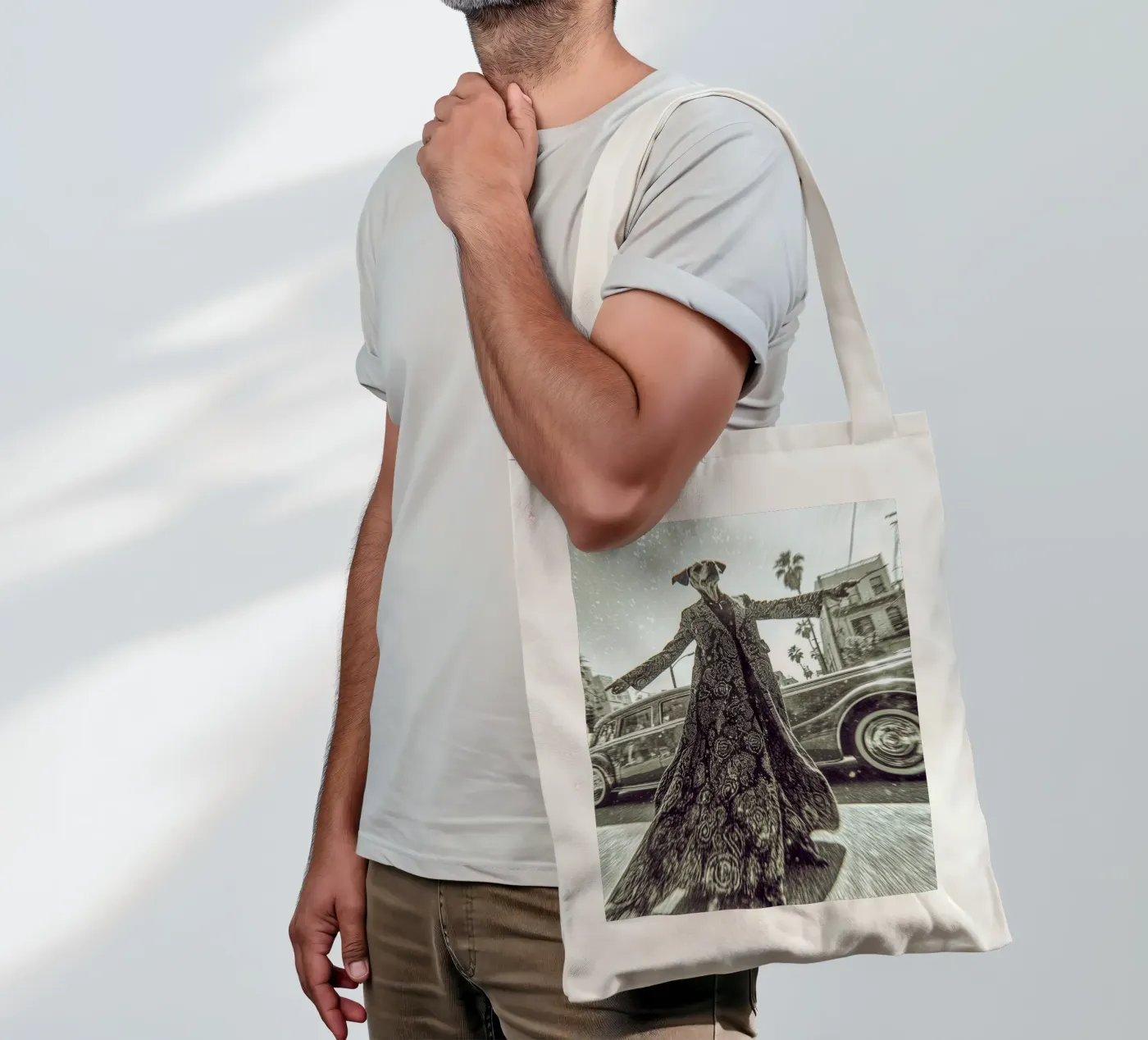Sam tote bag by Affiches Chien Originales – Dogland