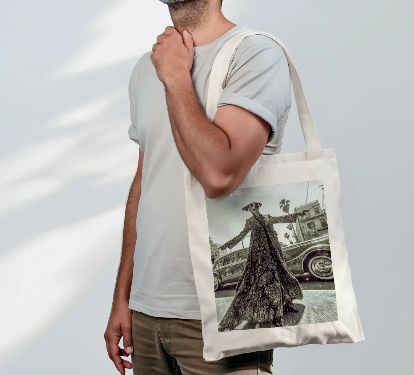 Sam tote bag by Affiches Chien Originales – Dogland