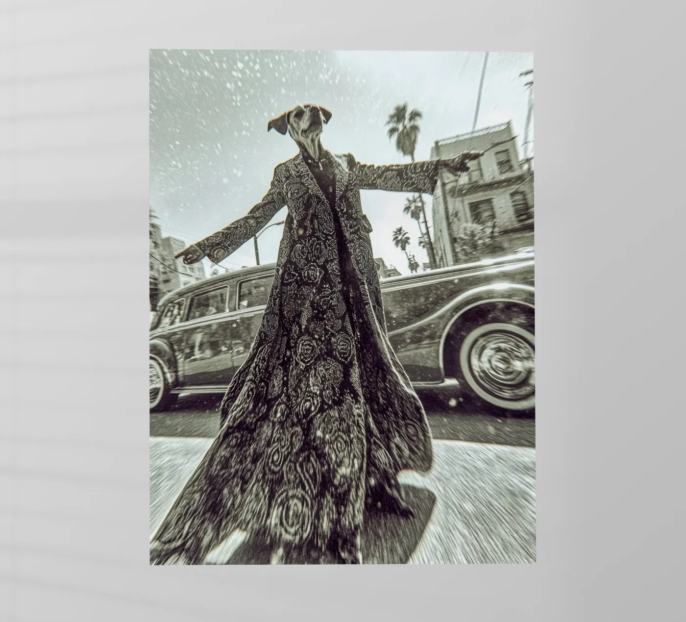 Sam pellicola backlit da Affiches Chien Originales – Dogland