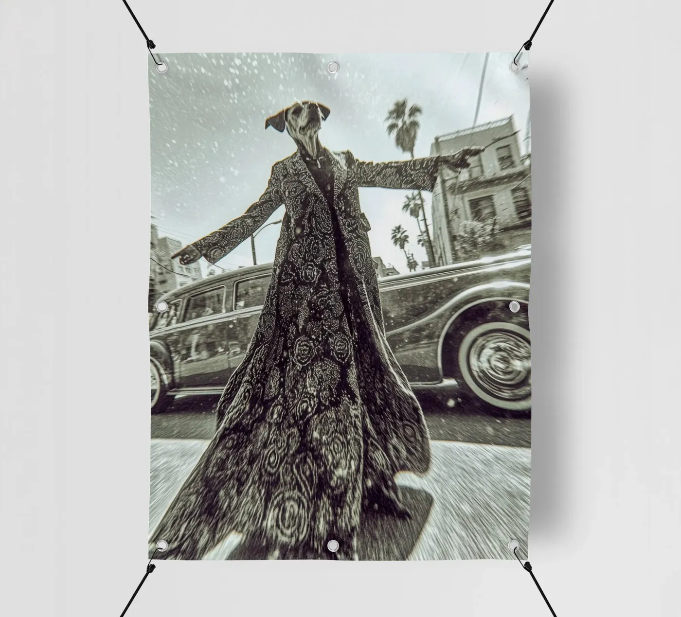 Sam telo in pvc da Affiches Chien Originales – Dogland