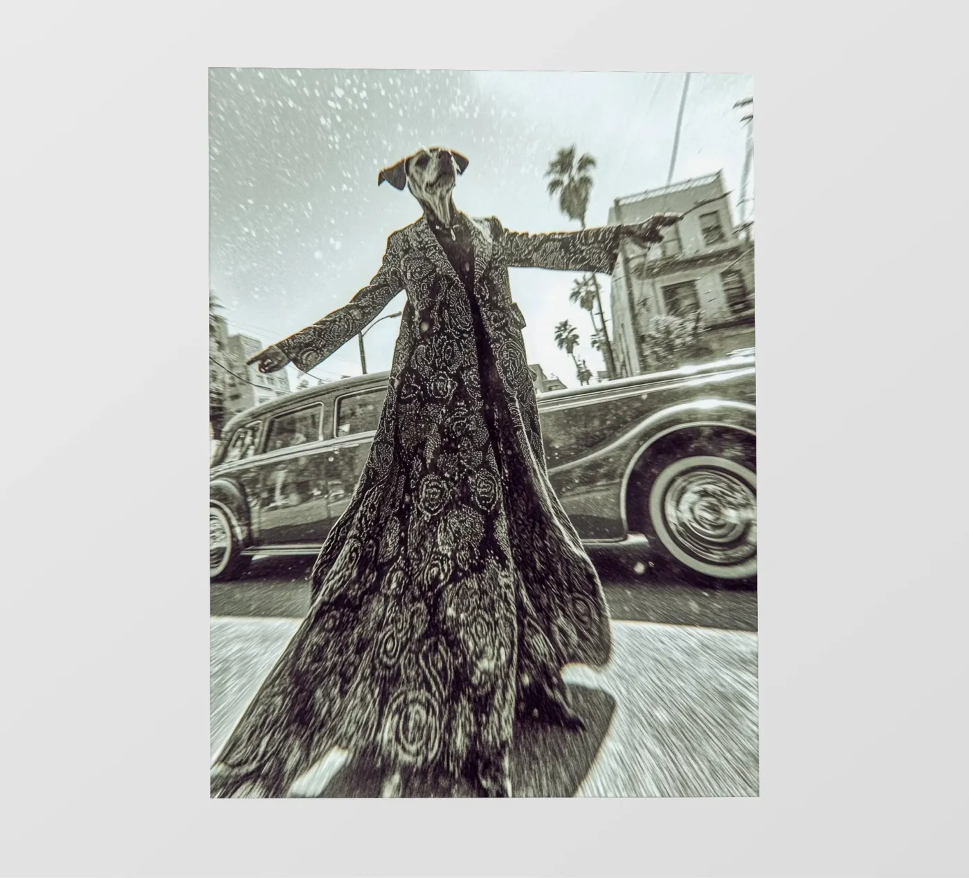 Sam telo in pvc da Affiches Chien Originales – Dogland