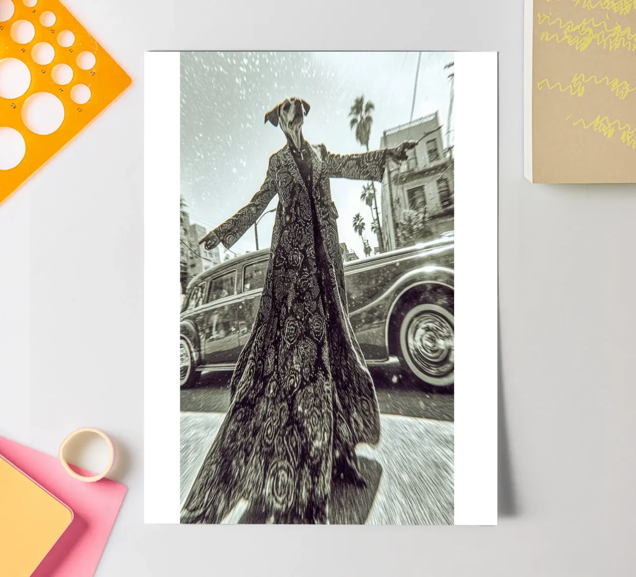 Sam sticker sheet by Affiches Chien Originales – Dogland