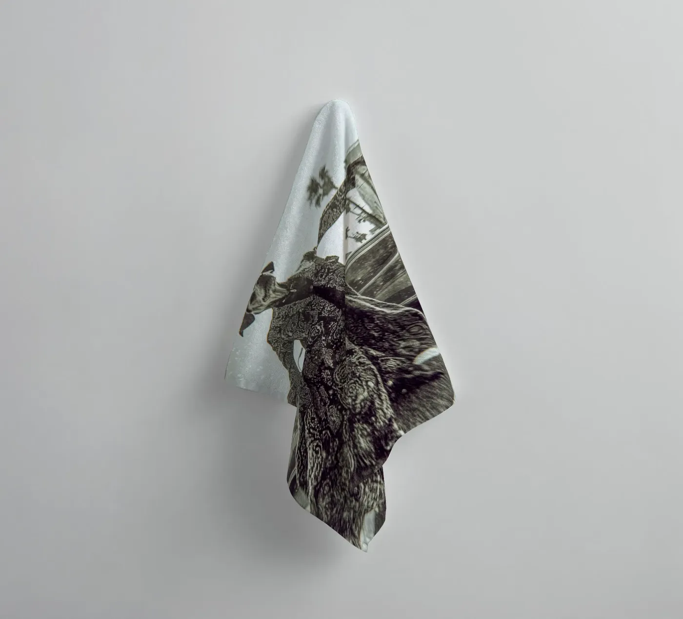 Sam Handtuch von Affiches Chien Originales – Dogland