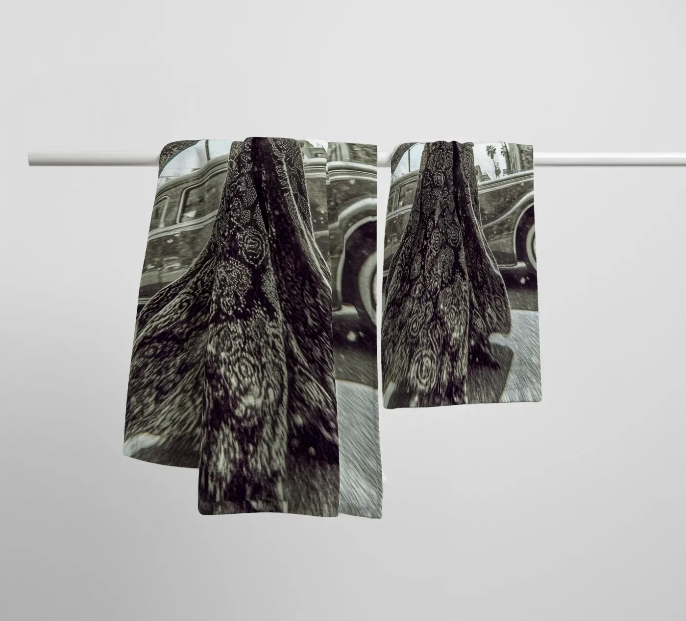 Sam Handtuch von Affiches Chien Originales – Dogland