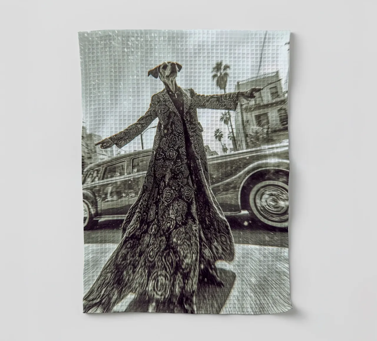 Sam torchon de Affiches Chien Originales – Dogland