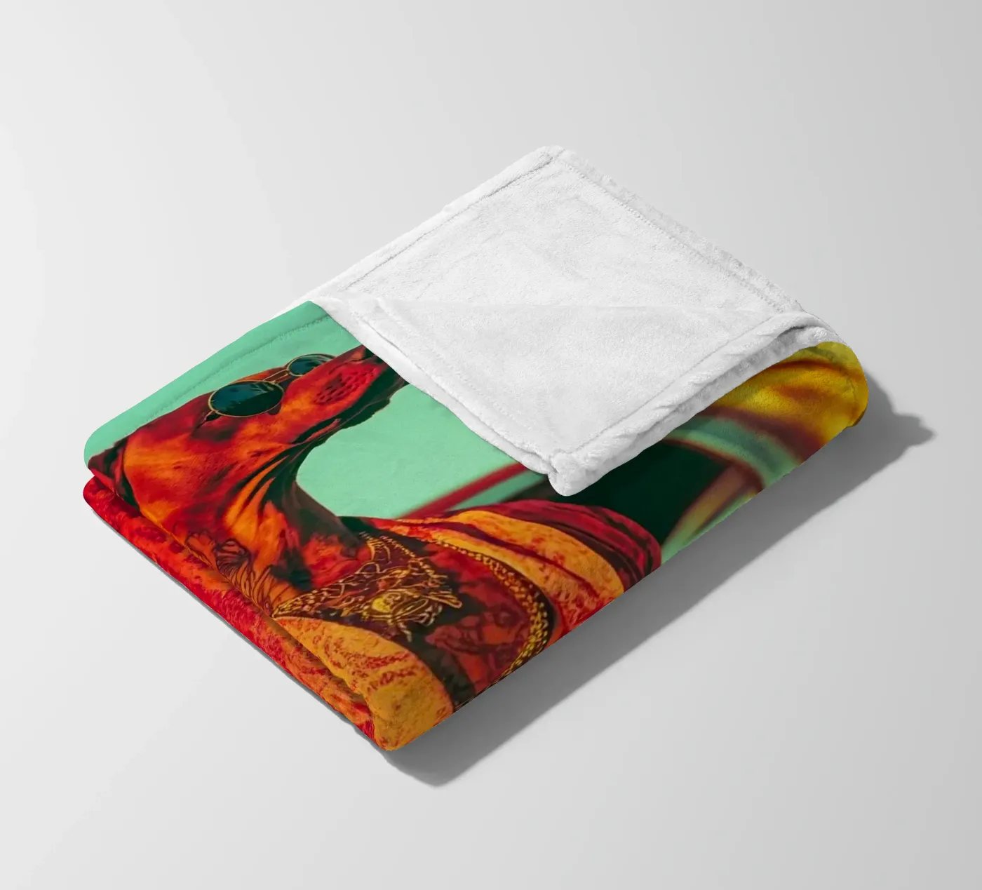 Doby Fleecedecke von Affiches Chien Originales – Dogland