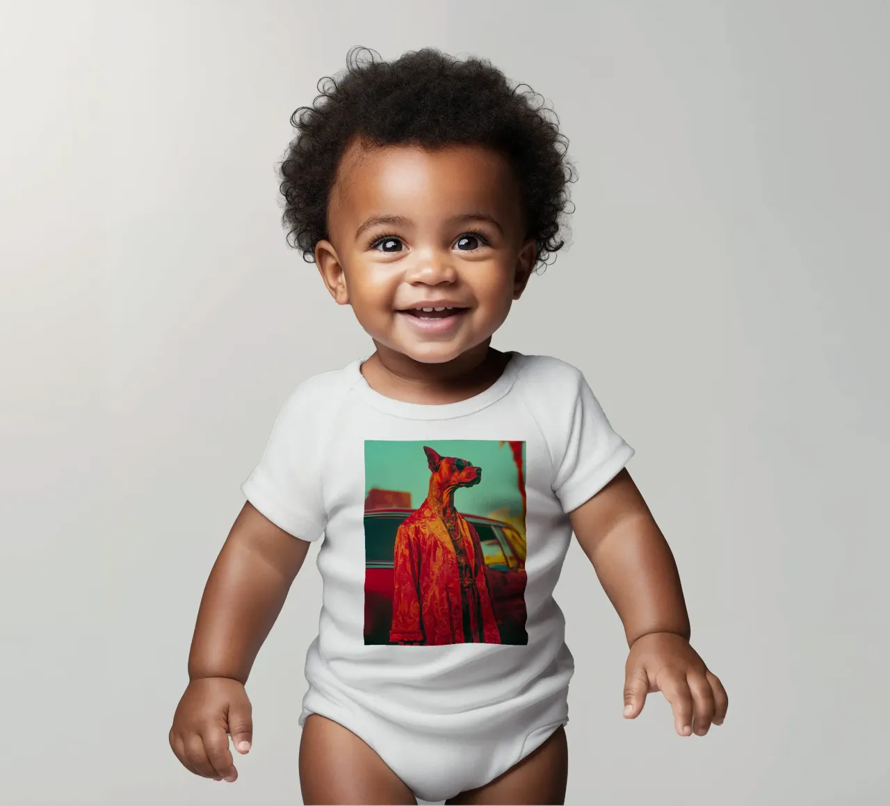 Doby body bébé de Affiches Chien Originales – Dogland