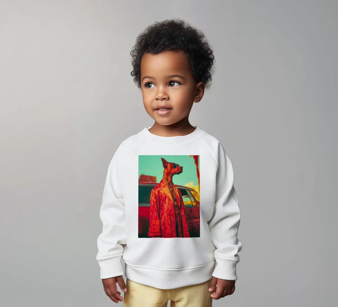 Doby felpa neonato da Affiches Chien Originales – Dogland