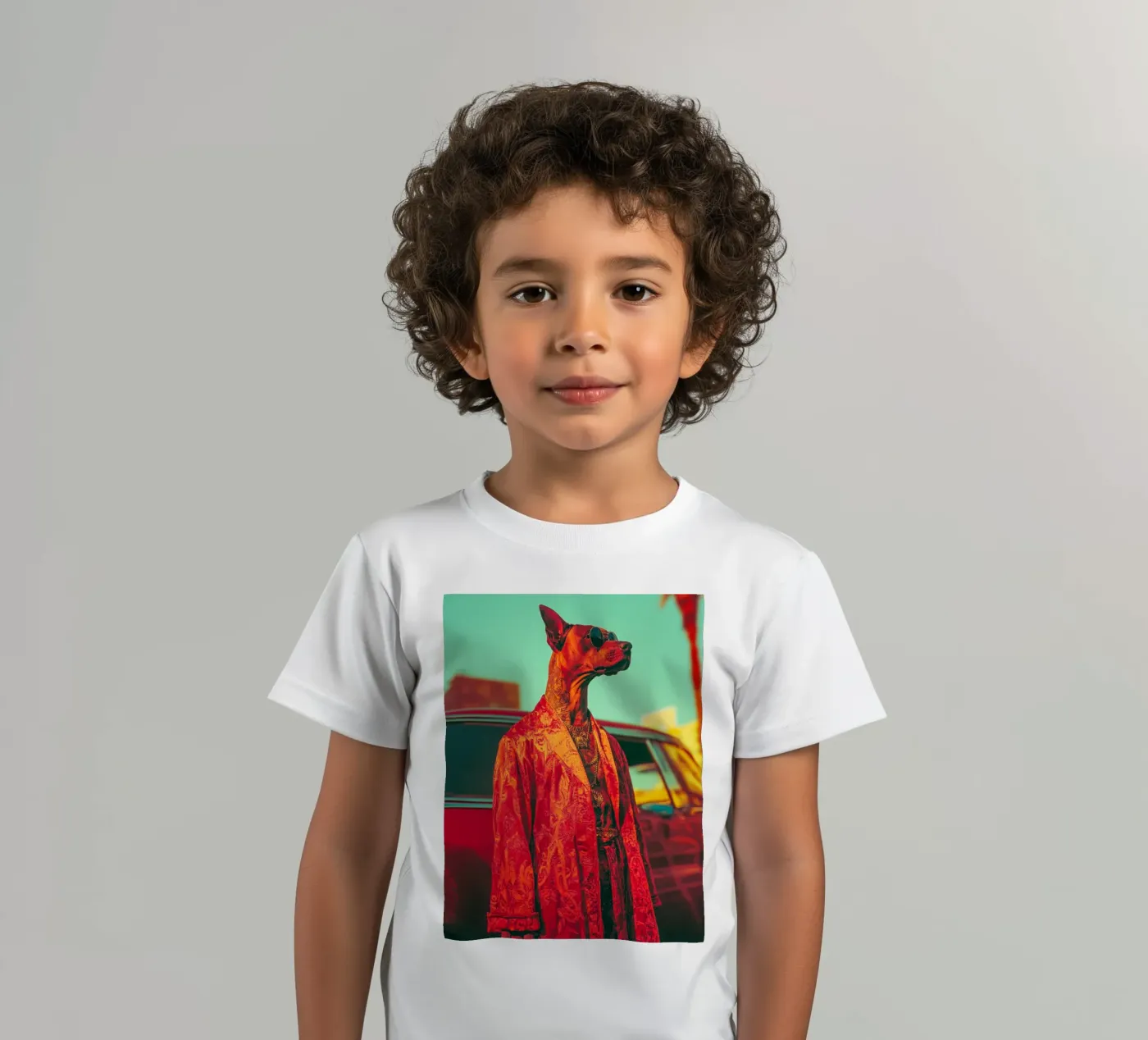Doby kinder t-shirt van Affiches Chien Originales – Dogland