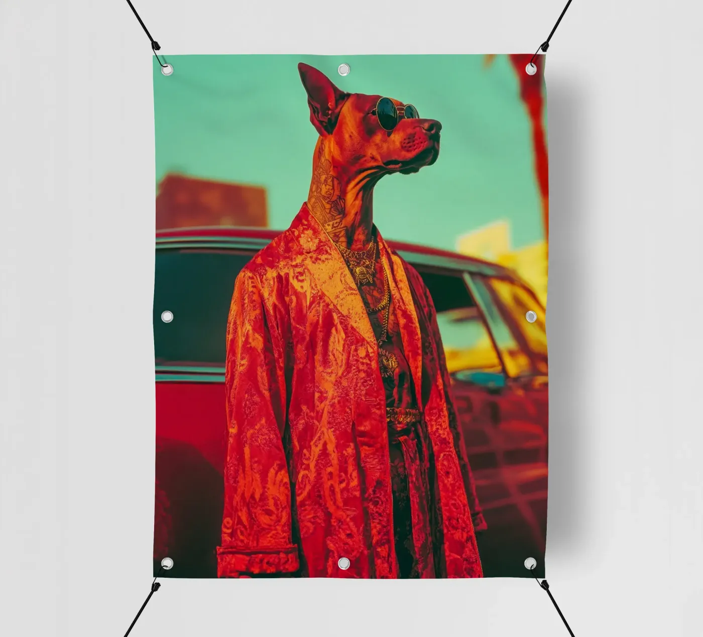 Doby telo in pvc da Affiches Chien Originales – Dogland