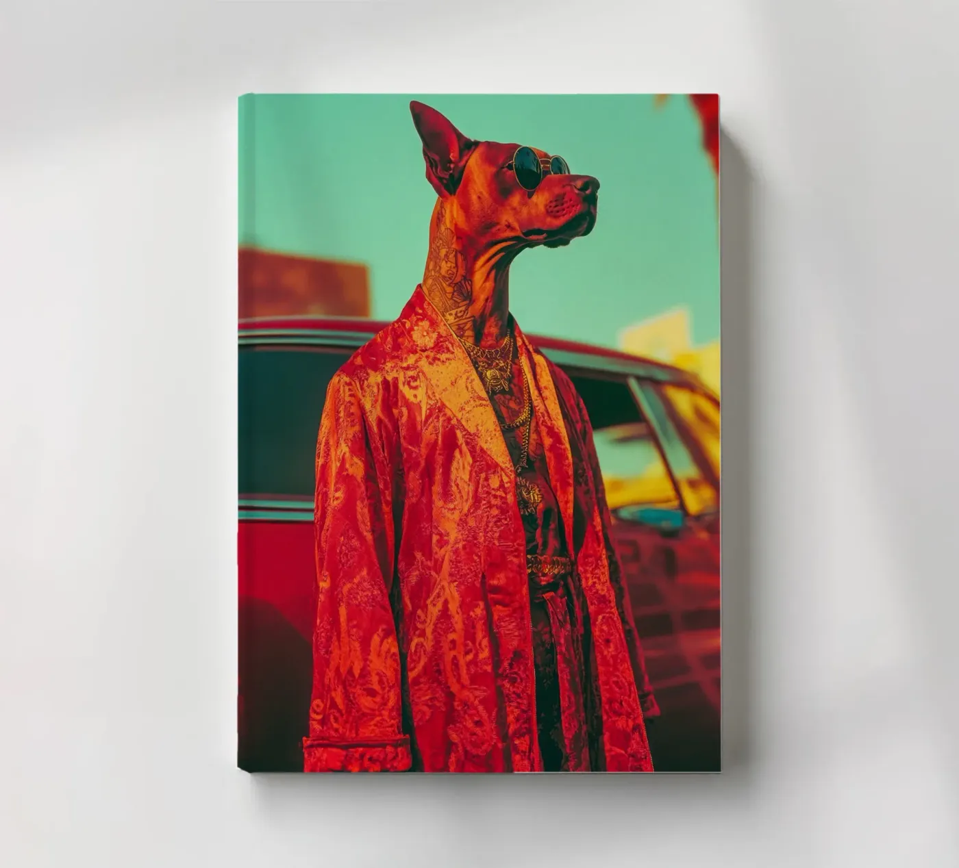 Doby notebook by Affiches Chien Originales – Dogland