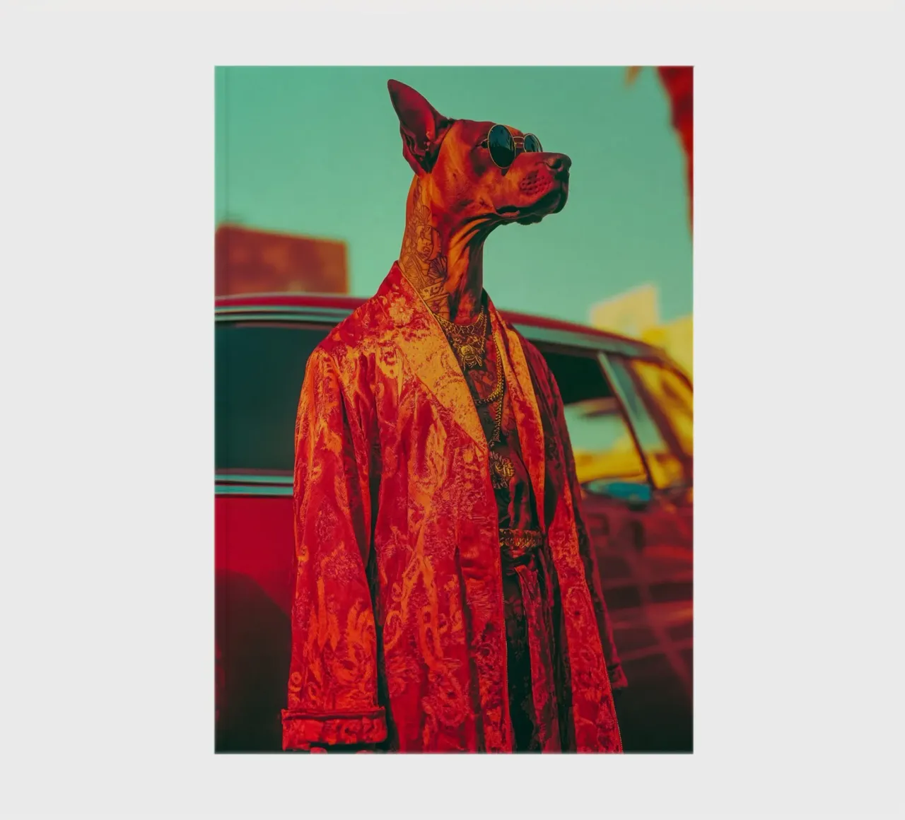 Doby notebook by Affiches Chien Originales – Dogland