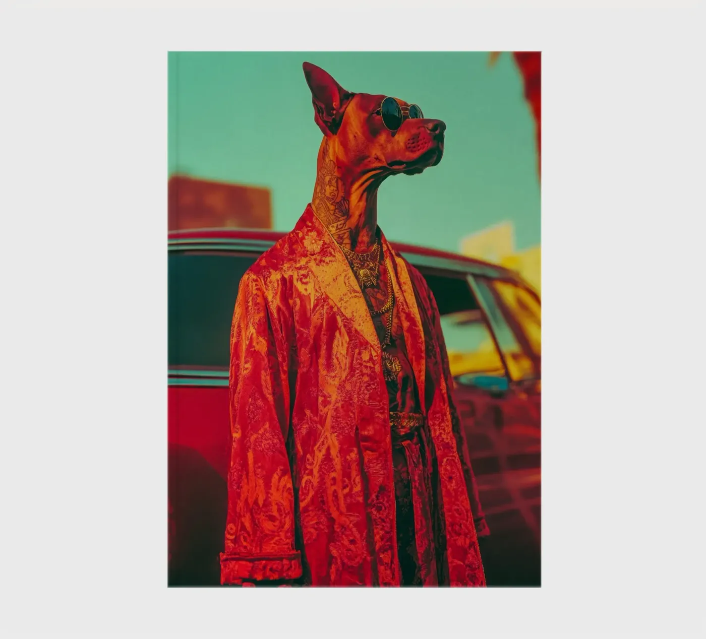Doby notebook by Affiches Chien Originales – Dogland