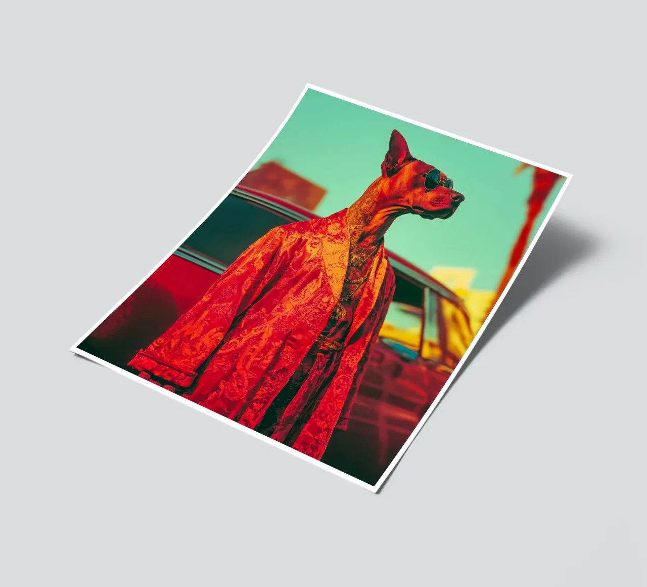 Doby sticker sheet by Affiches Chien Originales – Dogland