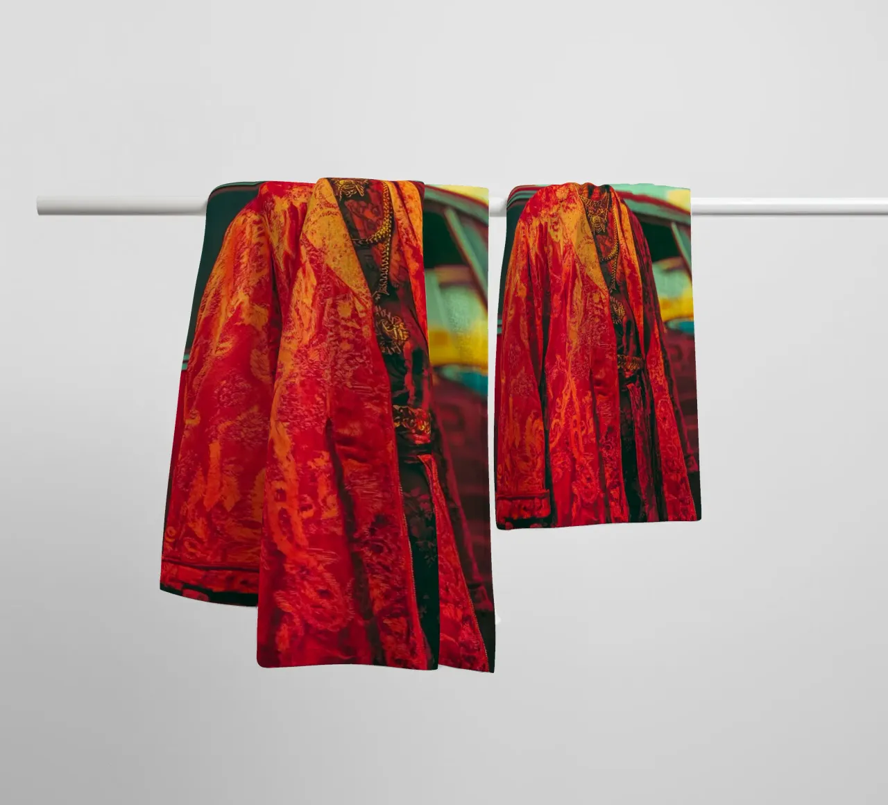 Doby badhanddoek van Affiches Chien Originales – Dogland