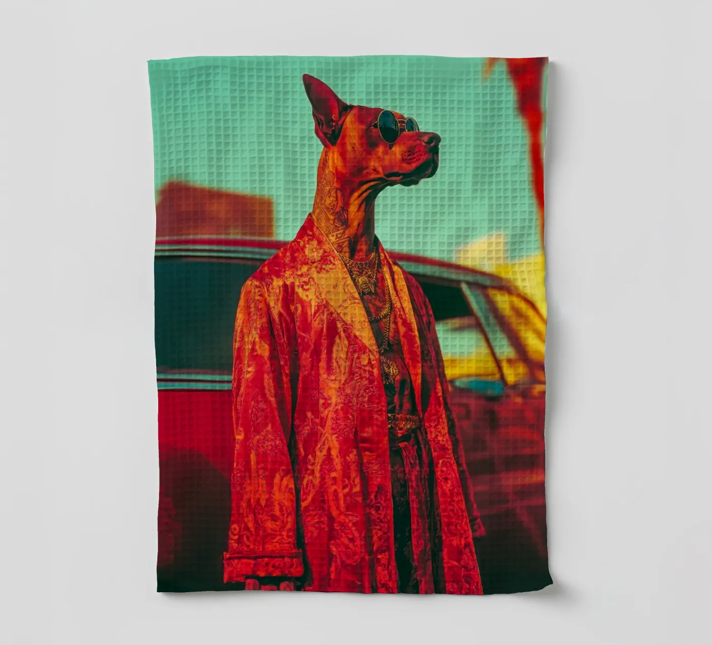 Doby Geschirrtuch von Affiches Chien Originales – Dogland