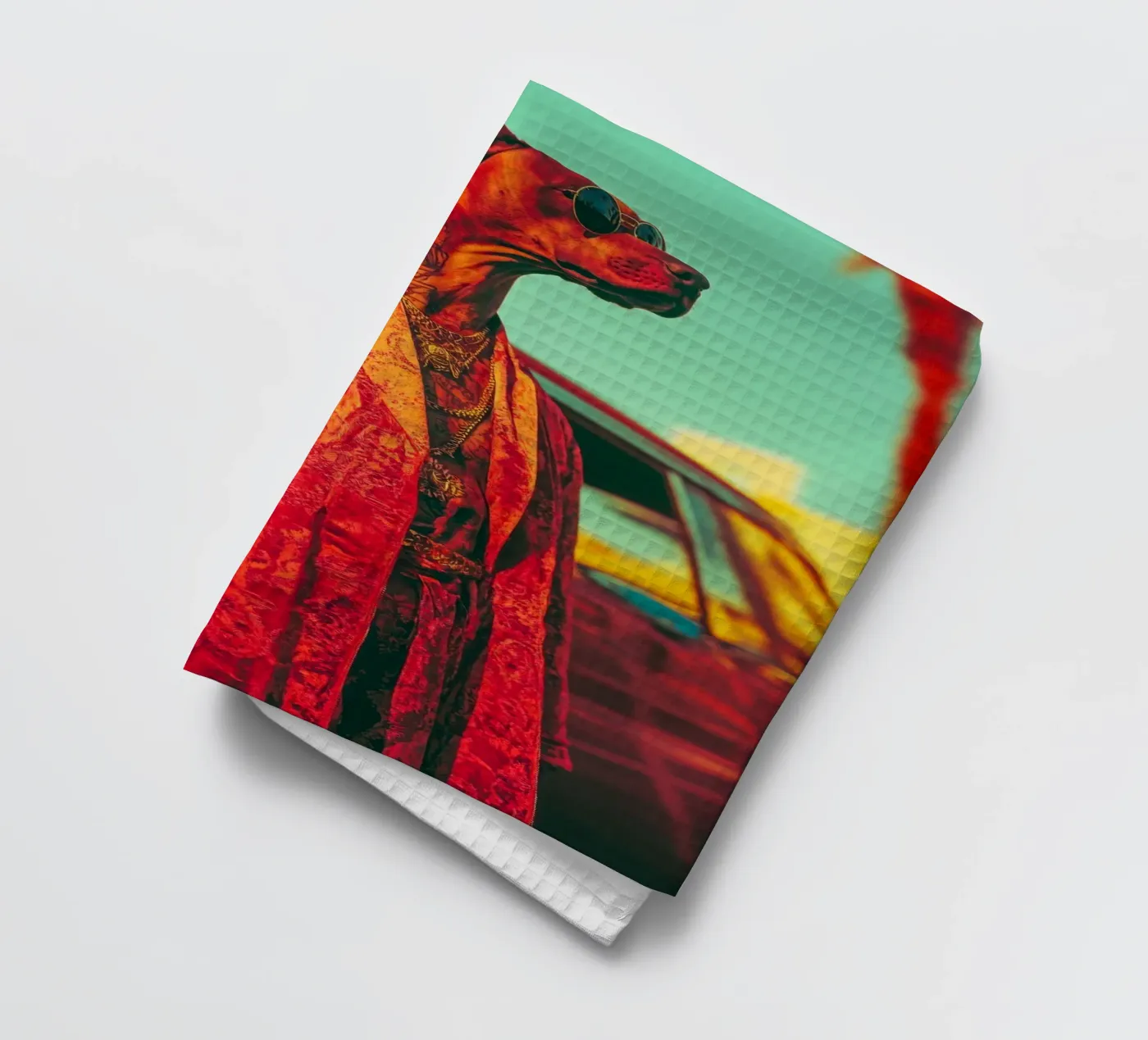 Doby Geschirrtuch von Affiches Chien Originales – Dogland