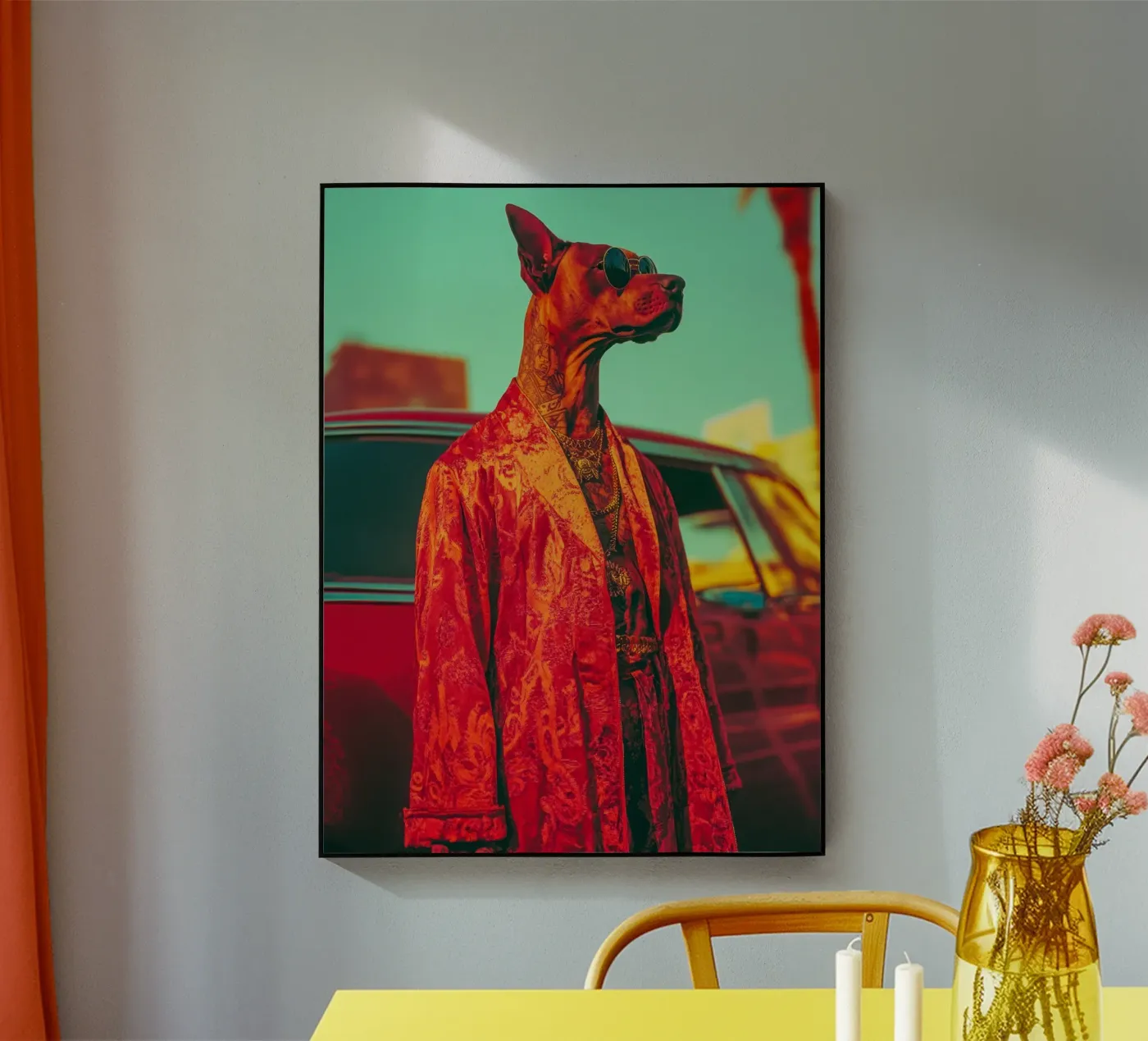 Doby plexiglass da Affiches Chien Originales – Dogland